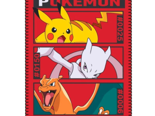 Κουβέρτα Pokemon Battle πολική κουβέρτα 100x140 cm