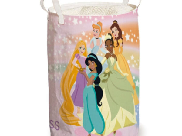 Καλάθι απλύτων Disney Princess Stars 52x30 εκ.