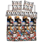 Διπλή παπλωματοθήκη Harry Potter Spellbound 200x200cm, 63x63 cm από μικροΐνες