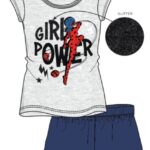 Παιδική κοντή πιτζάμα Miraculous Ladybug Power 5 - 10 ετών / 110 - 140 εκ.