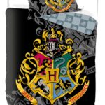 Σετ κλινοσκεπασμάτων με το έμβλημα του Χάρι Πότερ 140-200 εκ., 70-90 εκ.