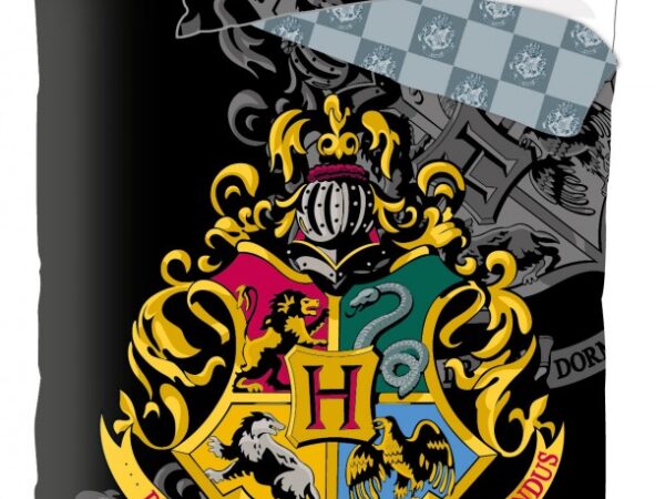 Σετ κλινοσκεπασμάτων με το έμβλημα του Χάρι Πότερ 140-200 εκ., 70-90 εκ.