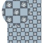 Σεντόνι Harry Potter με καρό σχέδιο 90x200 εκ.