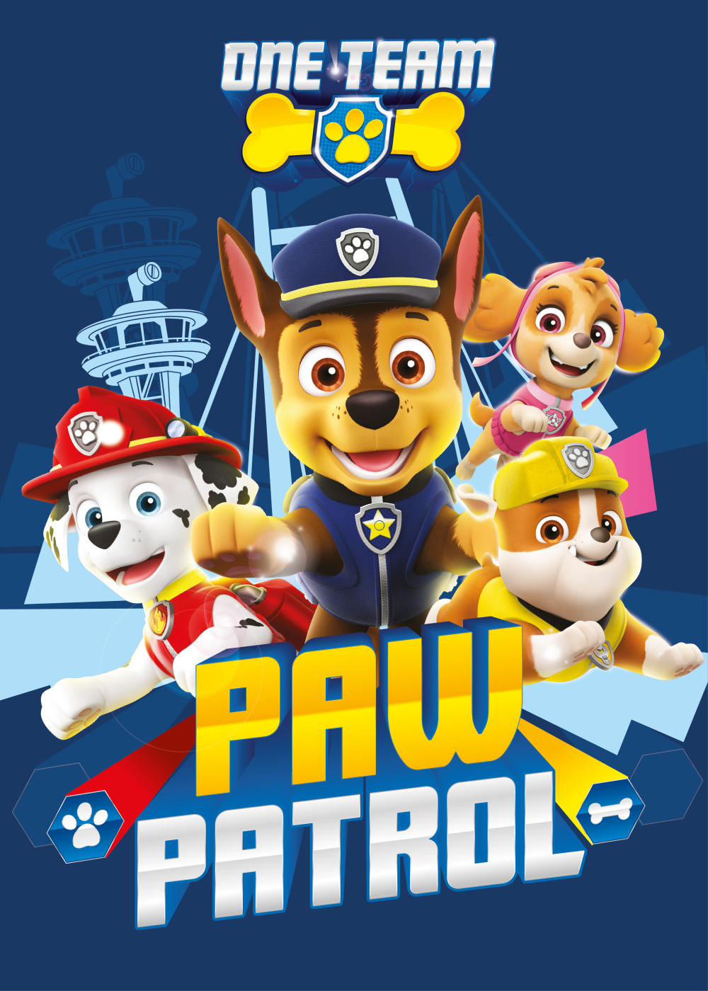 BRM006966 Κουβέρτα Paw Patrol Polar 100*140cm - Image 1