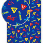 Σεντόνι με λάστιχο Paw Patrol Signpost 90x200 εκ.