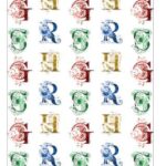 Σεντόνι με τα αρχικά του Χάρι Πότερ 90x200 εκ.