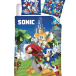 Παιδικά κλινοσκεπάσματα Sonic the Hedgehog Speedy Dreams 100-135 cm, 40-60 cm