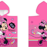 Πόντσο πετσέτας θαλάσσης Disney Minnie BFF 50x100 εκ.