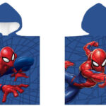 Πόντσο πετσέτας θαλάσσης Spiderman Hero 50x100 εκ.