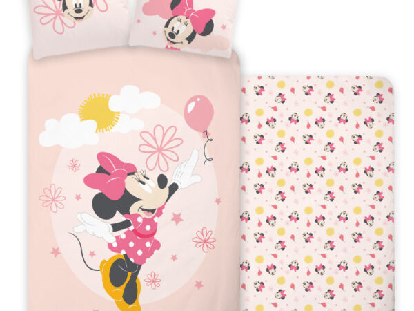 Παιδική παπλωματοθήκη Disney Minnie Fly 100-135 εκ., 40-60 εκ.