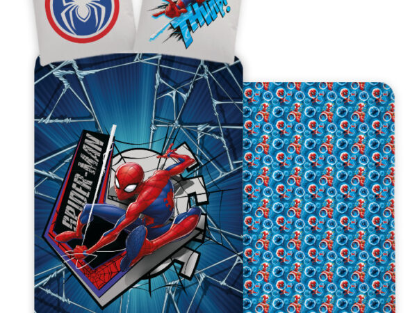 Σετ παιδικών κλινοσκεπασμάτων Spiderman 100-135 εκ., 40-60 εκ.