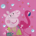 Πετσέτα μπάνιου Peppa Pig Sparkle, πετσέτα θαλάσσης 70x140εκ.