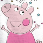 Πετσέτα μπάνιου Peppa Pig Snort, πετσέτα θαλάσσης 70x140εκ.