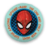 Διακοσμητικό μαξιλάρι Spiderman Web Head 35x35 εκ. Βελούδο