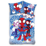 Παιδικό κάλυμμα κλινοσκεπάσματος Spiderman Spidey Light 100-135 cm, 40-60 cm