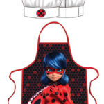 Παιδική ποδιά Miraculous Ladybug σετ 2 τεμαχίων