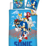 Παιδικά κλινοσκεπάσματα Sonic the Hedgehog Always Running 100-135 cm, 40-60 cm