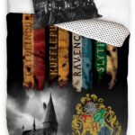 Κάλυμμα σεντονιού Χάρι Πότερ 140-200 εκ., 70-90 εκ.