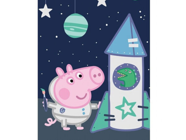 Πετσέτα χεριών/προσώπου Peppa Pig Space 30x50 εκ.
