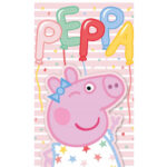 Πετσέτα χεριών/προσώπου Peppa Pig Party 30x50 εκ.