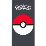 Πετσέτα μπάνιου Pokemon Pokeball, πετσέτα θαλάσσης 70x140cm