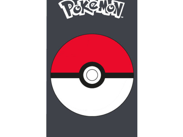 Πετσέτα μπάνιου Pokemon Pokeball, πετσέτα θαλάσσης 70x140cm