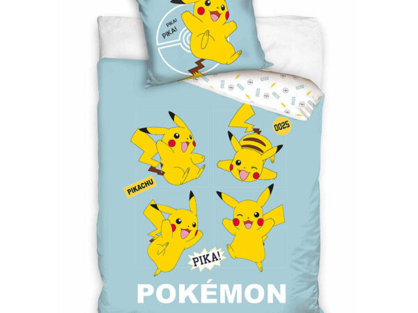 Σετ κρεβατιού Pokemon Pika 140 × 200 cm, 70 × 90 cm