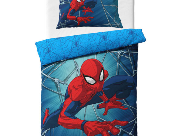 Σετ κλινοσκεπασμάτων Spiderman Web-Slinger 140-200 εκ., 70-90 εκ.