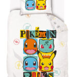 Σετ κρεβατιού Pokemon Rocks 140 × 200 cm, 70 × 90 cm