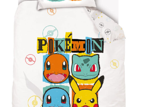 Σετ κρεβατιού Pokemon Rocks 140 × 200 cm, 70 × 90 cm