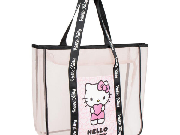 Hello Kitty Premium διαφανής τσάντα θαλάσσης 62 εκ.