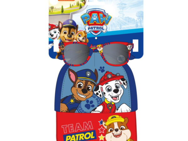 Σετ γυαλιών ηλίου και καπέλου μπέιζμπολ Paw Patrol Team