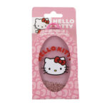 Βούρτσα μαλλιών Hello Kitty ροζ με γκλίτερ 13 εκ. - Image 2