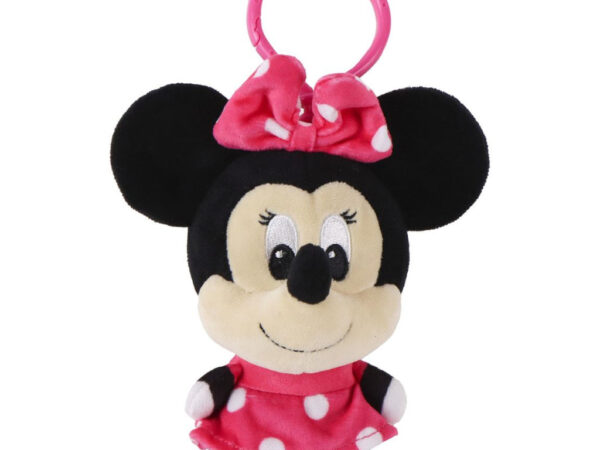 Disney Minnie Smile 3D Λούτρινη Φιγούρα με Κρεμάστρα 13 εκ.