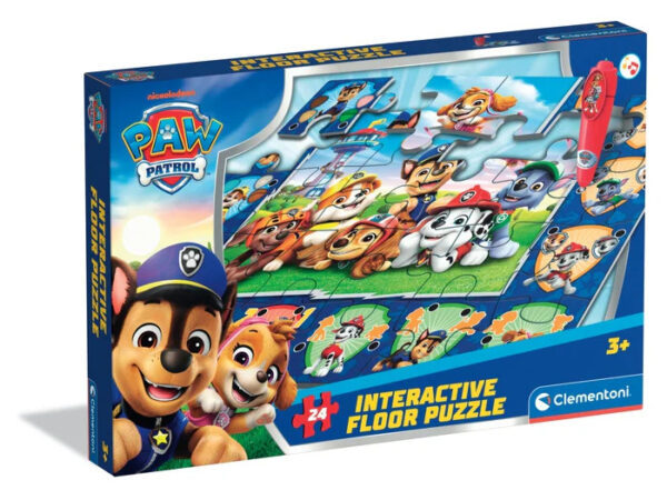 Διαδραστικό παζλ 24 τεμαχίων Paw Patrol Team Clementoni
