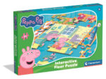 Διαδραστικό παζλ 24 τεμαχίων Peppa Pig Reading Clementoni