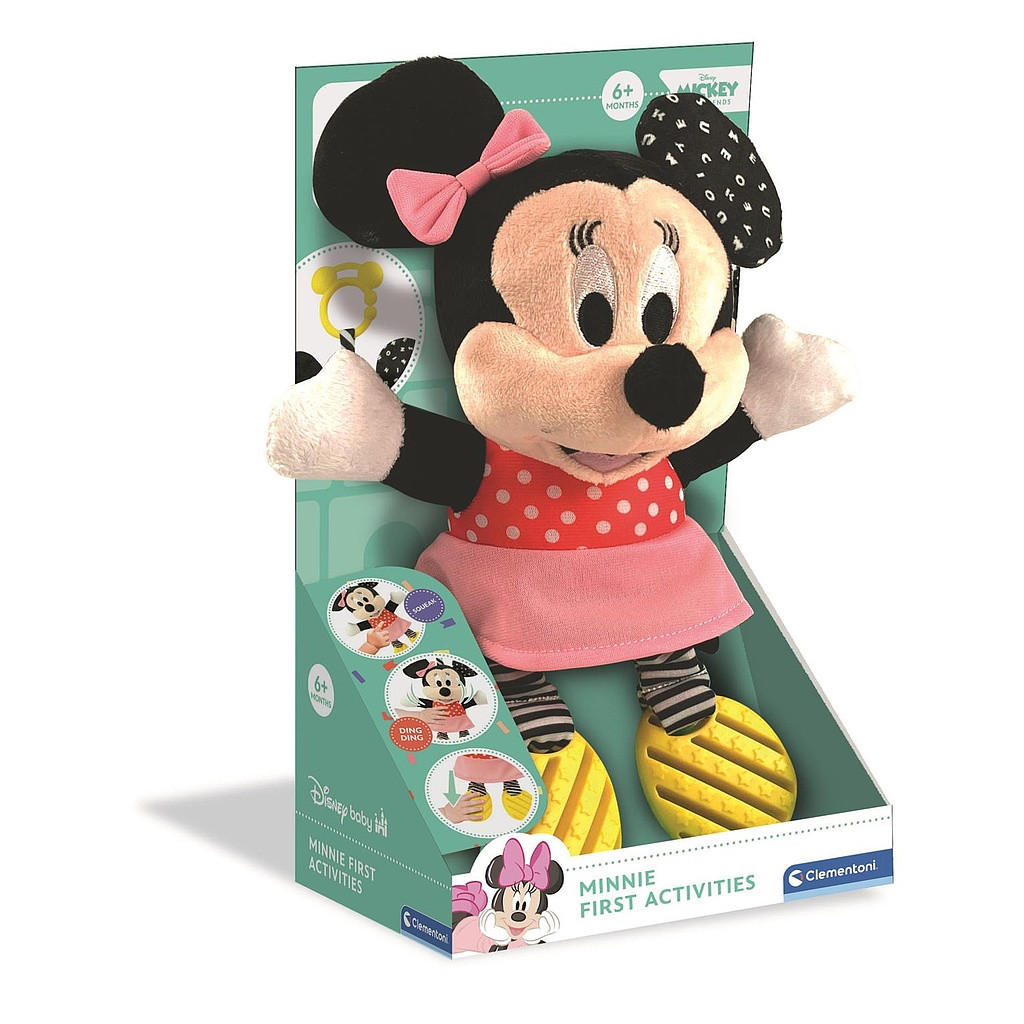 CMC17164 Λούτρινο παιχνίδι Disney Minnie Dots Clementoni - Image 1