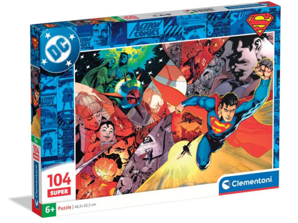 Superman Hope Rising Super Puzzle 104 τεμαχίων Clementoni