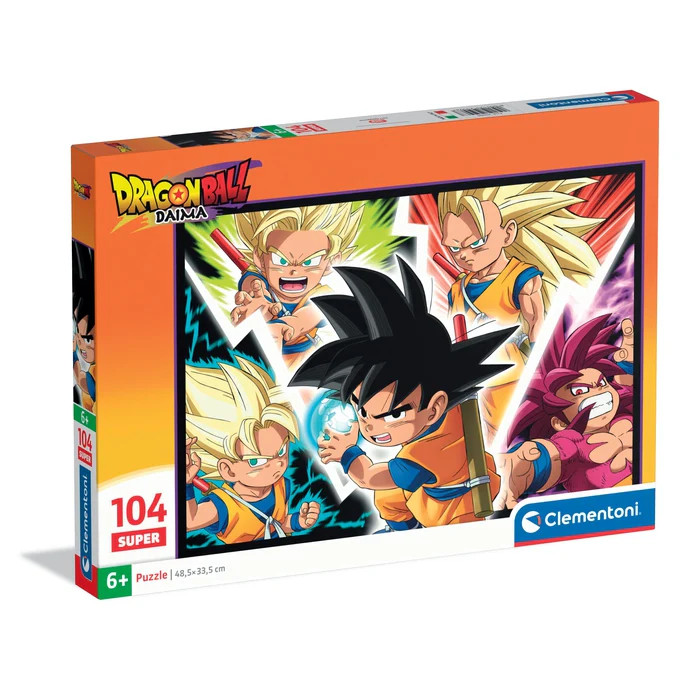 CMC25096 Dragon Ball Daima Energy Super παζλ 104 τεμαχίων Clementoni - Image 1