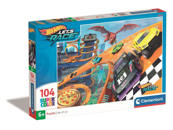 Παζλ Hot Wheels Ultimate Dragon 104 db-os Clementoni