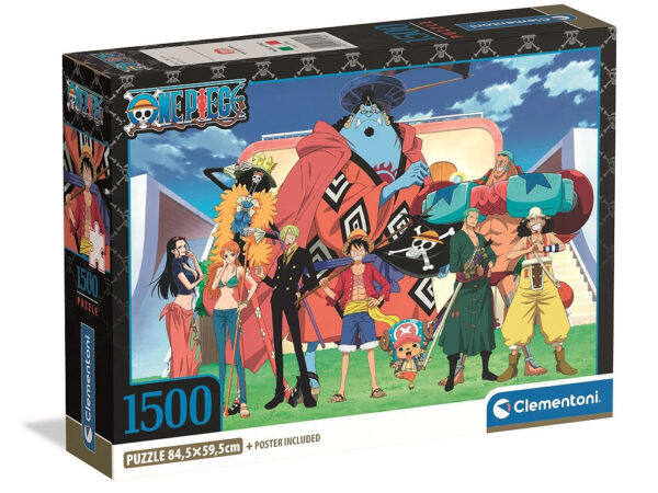 One Piece συμπαγές παζλ 1500 τεμαχίων Clementoni