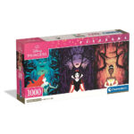 Παζλ 1000 τεμαχίων Disney Princess Destinies Villains Panorama Compact Clementoni