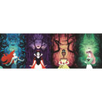 Παζλ 1000 τεμαχίων Disney Princess Destinies Villains Panorama Compact Clementoni - Image 2