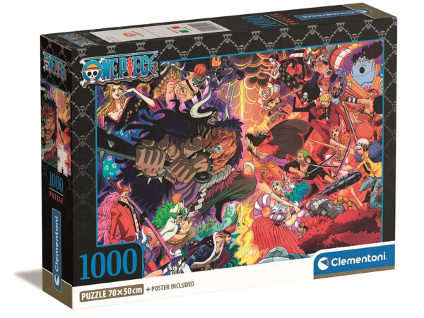 Παζλ One Piece Wano Country Arc 1000 τμχ Clementoni