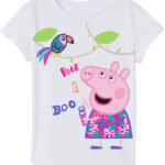 Παιδικό κοντομάνικο μπλουζάκι Peppa Pig, 92-116 εκ.