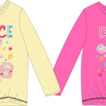 Παιδικό μπλουζάκι με μακριά μανίκια Peppa Pig Dance 92-116 εκ.