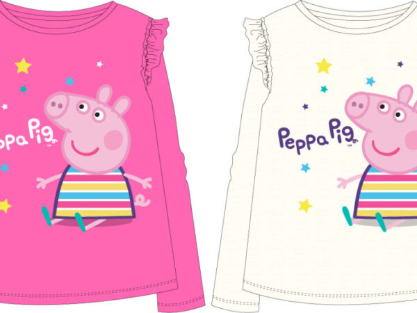 Παιδικό πουκάμισο με μακριά μανίκια Peppa Pig 92-116 εκ.