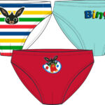 Παιδικά εσώρουχα Bing, κάτω μέρος 3 τεμάχια/συσκευασία 92-110 εκ.