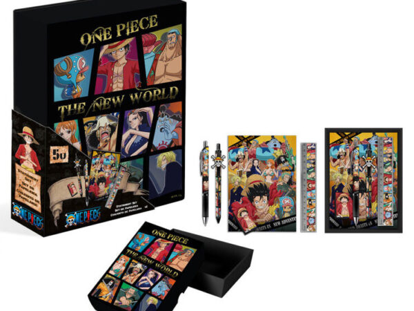 Σετ χαρτικών 5 τεμαχίων, One Piece σε κουτί