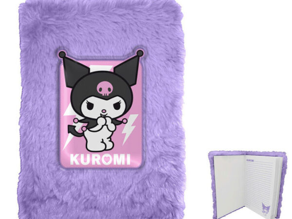 Λούτρινο σημειωματάριο A5 Kuromi